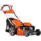  Oleo-Mac petrol lawn mower with basket, 166 cm³ capacity. Basket 70 l 46 cm