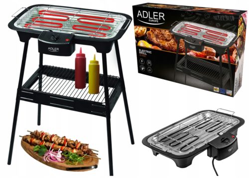  Electric grill Adler grill AD Electric standing contact grill 2000 W