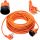  Elgotech PK-1030 garden extension cable 30 m 1 socket orange