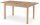 Halmar Maurycy rectangular extendable table 75 x 118 x 76 cm, handmade oak