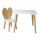  Children's table and chair, set
