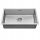 Auralum single bowl kitchen sink, stainless steel, Inox steel