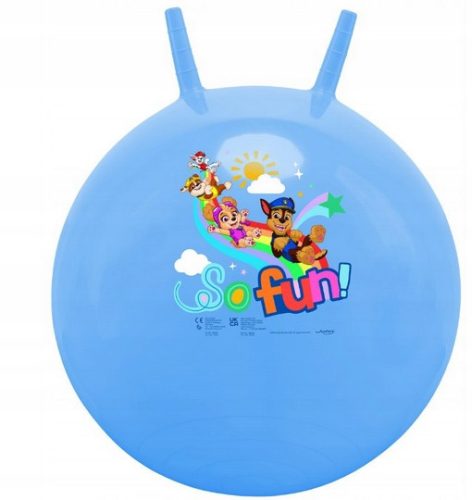 Blue jumping ball from John Paw Patrol