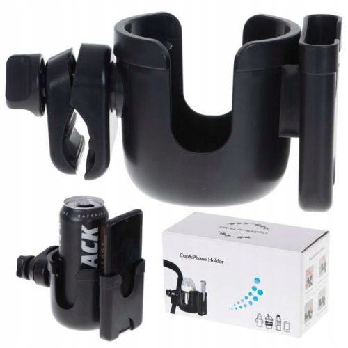  CUP AND PHONE BOTTLE HOLDER FOR 2-IN-1 STROLLER