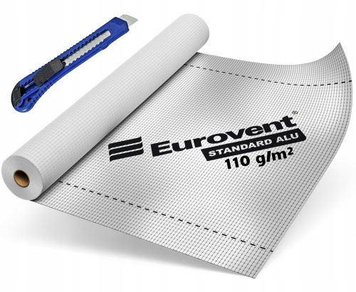Eurovent insulation foil 50 x 1.5 x 0.5 mm 110 g/m²
