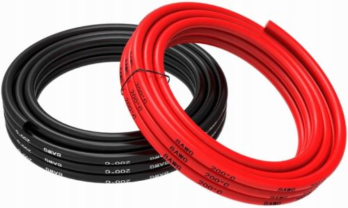  Silicone Cable 8AWG Electric Wire 5mt