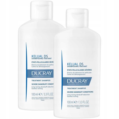 Ducray Kelual DS Shampoo for Severe Dandruff Control - 100 ml