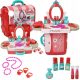  Children's dressing table Sferazabawek Suitcase 4 in 1 backpack dressing table