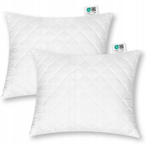  COUSSIN 70X80, ANTIALLERGIQUE, MATELASSÉ, FERMETURE ÉPAIS