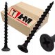 Black phosphated SCREWS for wood 3.5x55 - 10 kg