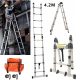 Ladder 1.7 m Aluminum 6 to 150 kg