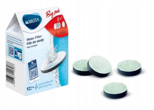  Filter insert for Brita Fill&Go / Active Vital bottle, 4 pieces