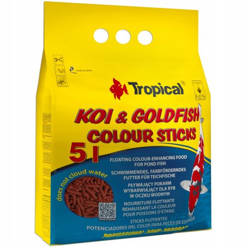  Futter in Form von Tropical Pond Sticks Mixed 400 g