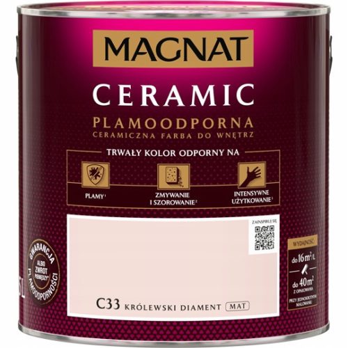 Ceramic wall paint Magnat 2.5 l Królewski Diament C33 matt