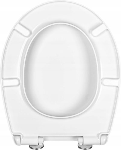 Toilet seats Hamberger President toilet seat, white polypropylene