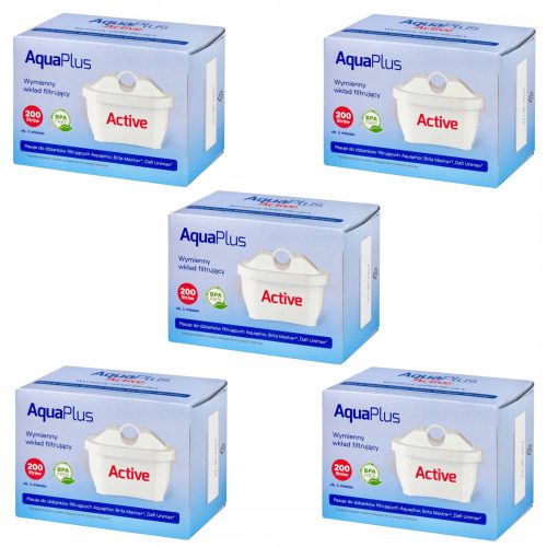  AquaPlus Active filter insert 5 pcs.