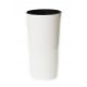  Flowerpot Lamela 19 cm x 19 x 36 cm Diameter 19 cm Plastic white