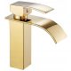 PDS Premium Exclusive+ Floor-standing washbasin mixer, gold