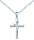  SILVER CROSS NECKLACE CROSS CHAIN COMMUNION