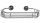  Tesa Draad rectangular metal basket, chrome, 65 x 275 x 135 mm