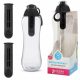  DAFI water filter bottle 0.7L + 2 FILTERS