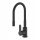 Granitan FLEX II stand kitchen faucet, black