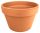 Degrea flowerpot 25.3 cm x 25.3 x 16.8 cm diameter 25 cm natural ceramic, terracotta