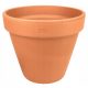  Degrea flowerpot 23.3 cm x 23.3 x 20.7 cm diameter 23 cm natural ceramic, terracotta