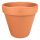  Degrea flowerpot 24.9 cm x 24.9 x 22.8 cm diameter 25 cm natural ceramic, terracotta