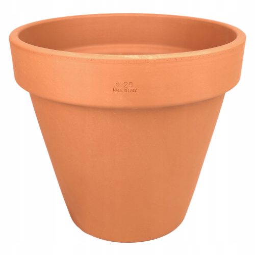  Degrea flowerpot 29.3 cm x 29.3 x 26.4 cm diameter 29 cm natural ceramic, terracotta