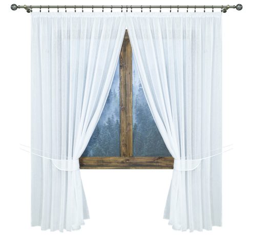 Curtains, Curtains ready Classic voile curtain 600 cm x 250