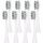  Nistal tips for Oclean toothbrushes, white and grey, 8 pcs.