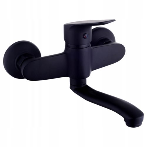  Liveno wall-mounted washbasin faucet LV Sigma black