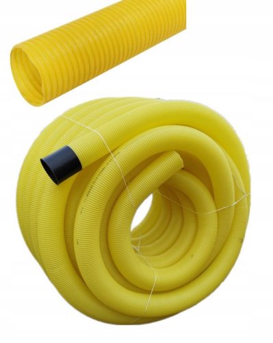 FI 80 drainage pipe, full roll, 50 m, without holes