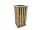  Wellton flowerpot 32.5 cm x 32.5 x 65 cm wood