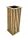  Wellton flowerpot 32.5 cm x 32.5 x 85 cm wood