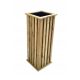  Wellton flowerpot 32.5 cm x 32.5 x 85 cm wood