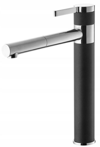  Moderno FLUSSO black stand kitchen faucet