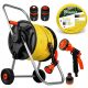  GARDEN HOSE ON CART, DRUM, REIPLER 1/2 - 30m