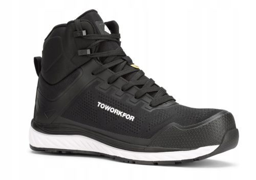 ToWorkFor SUPER SET Boot High-Top Work Shoes, Size 44