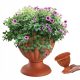  Kadax flowerpot 39.7 cm x 39.7 x 37.6 cm diameter 39.7 cm plastic in orange tones