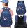  Ziranyu School Backpack with Multiple Compartments Blue Shades 20 l
