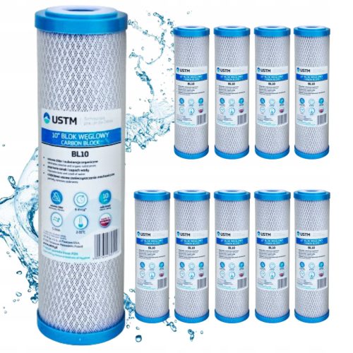  UST-M BL10 water filter 10" carbon cartridge