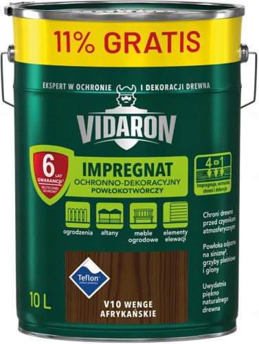 Vidaron V10 African Wenge Wood Impregnation 10 l