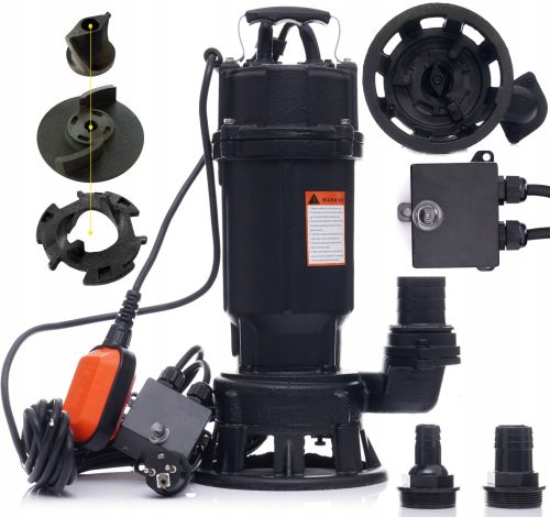 Garden irrigation pump - TAGRED 1100 W submersible pump, 29,000 l/h