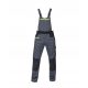 Long work trousers Ardon Work dungarees H6098 light grey size 50