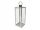 CANDLE LANTERN SILVER 50 X 18 CM BRW