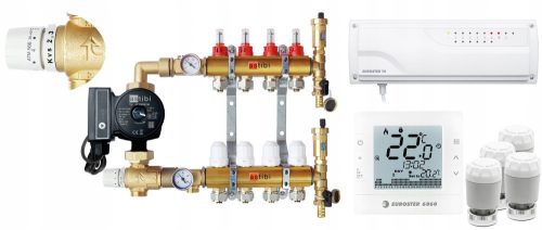 Euroster / Astibi / Afriso distributor 9 circuits