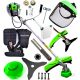 Trimmer, brush cutter and grass cutter Petrol brush cutter with accessory kit Bass BP-8653