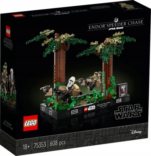  LEGO Star Wars 75353 Diorama: Speeder Chase through Endor